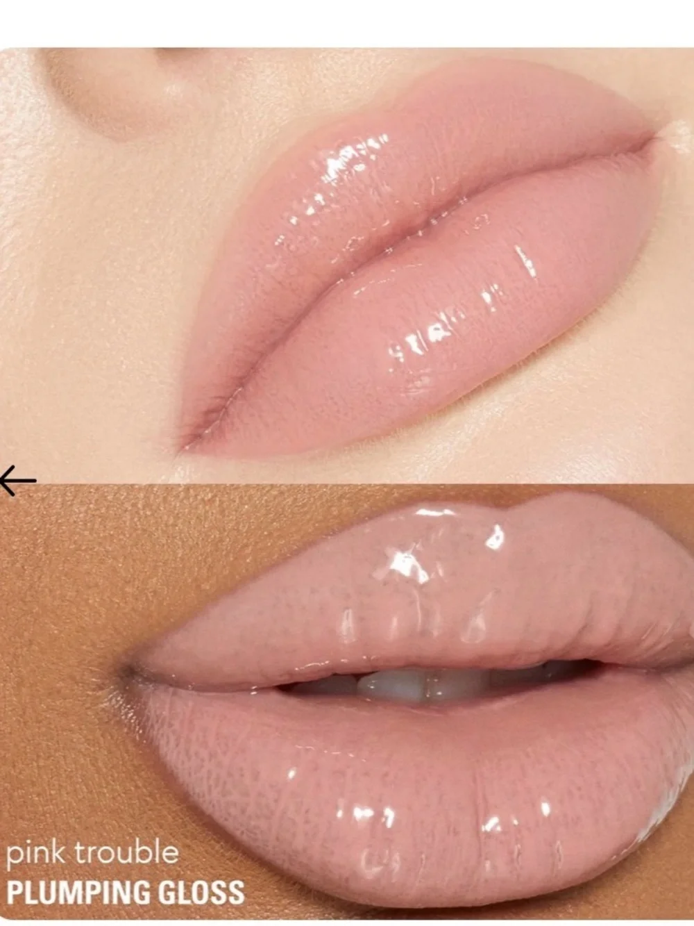 Kylie Cosmetics Pink Trouble Plumping Gloss Lipgloss